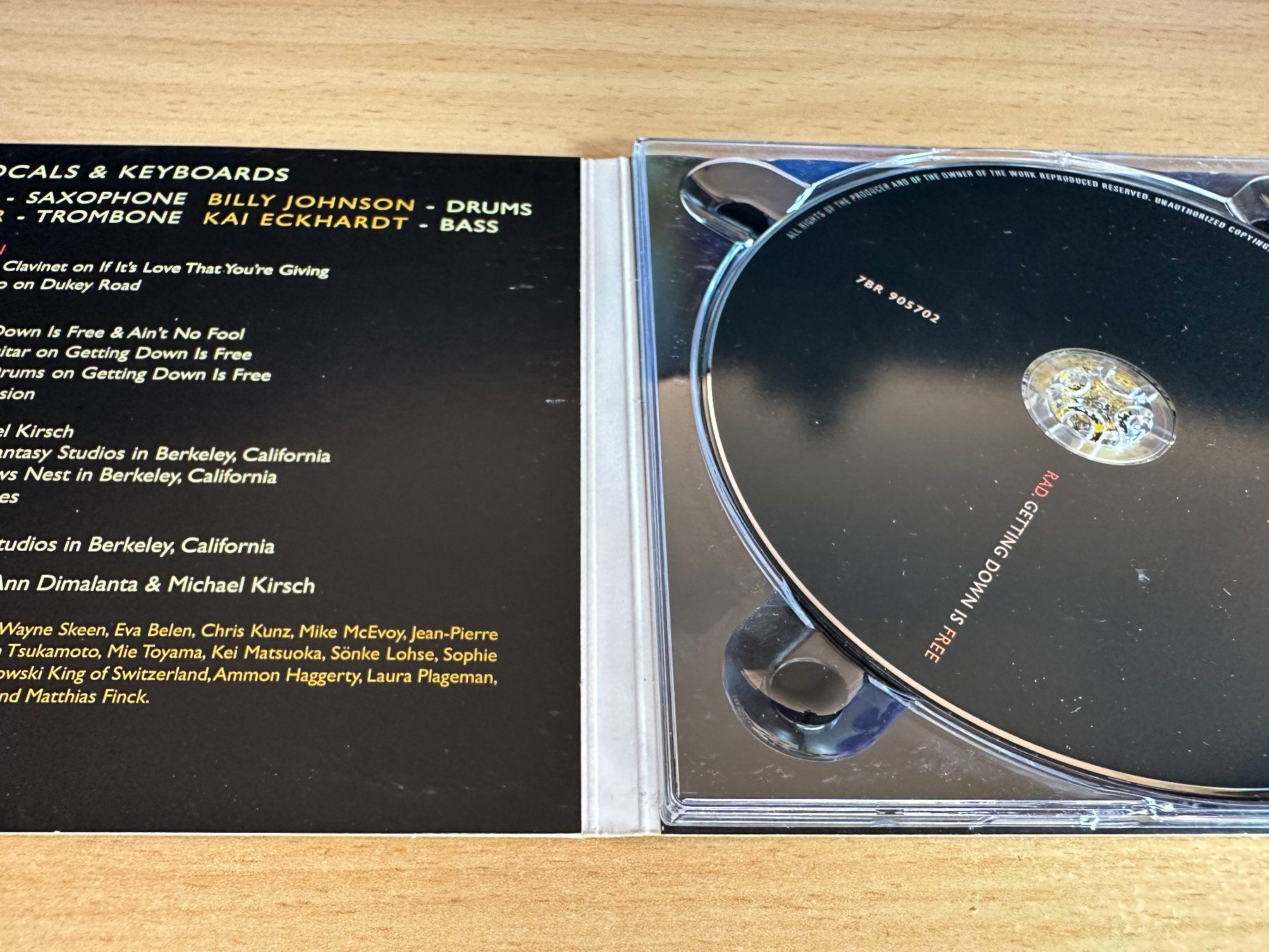 CDs: Rad. – Getting Down Is Free – Gebraucht aus Rikon im Tösstal von Alpenmutz 2