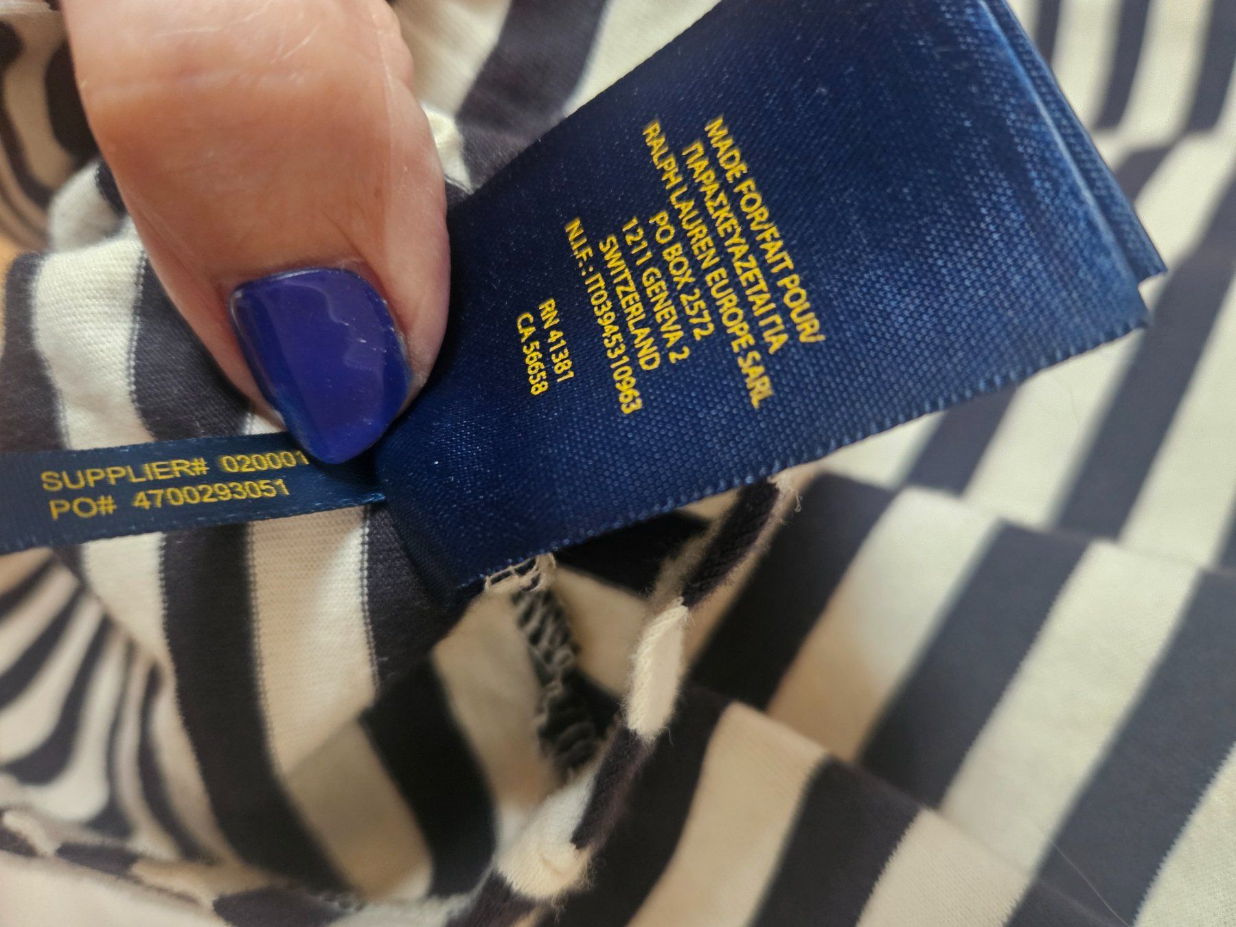 Ralph Lauren T-shirt: Ralph Lauren Shirt gestreift S – Nuovo (secondo la descrizione) da Bern venduto da Alea6892 2