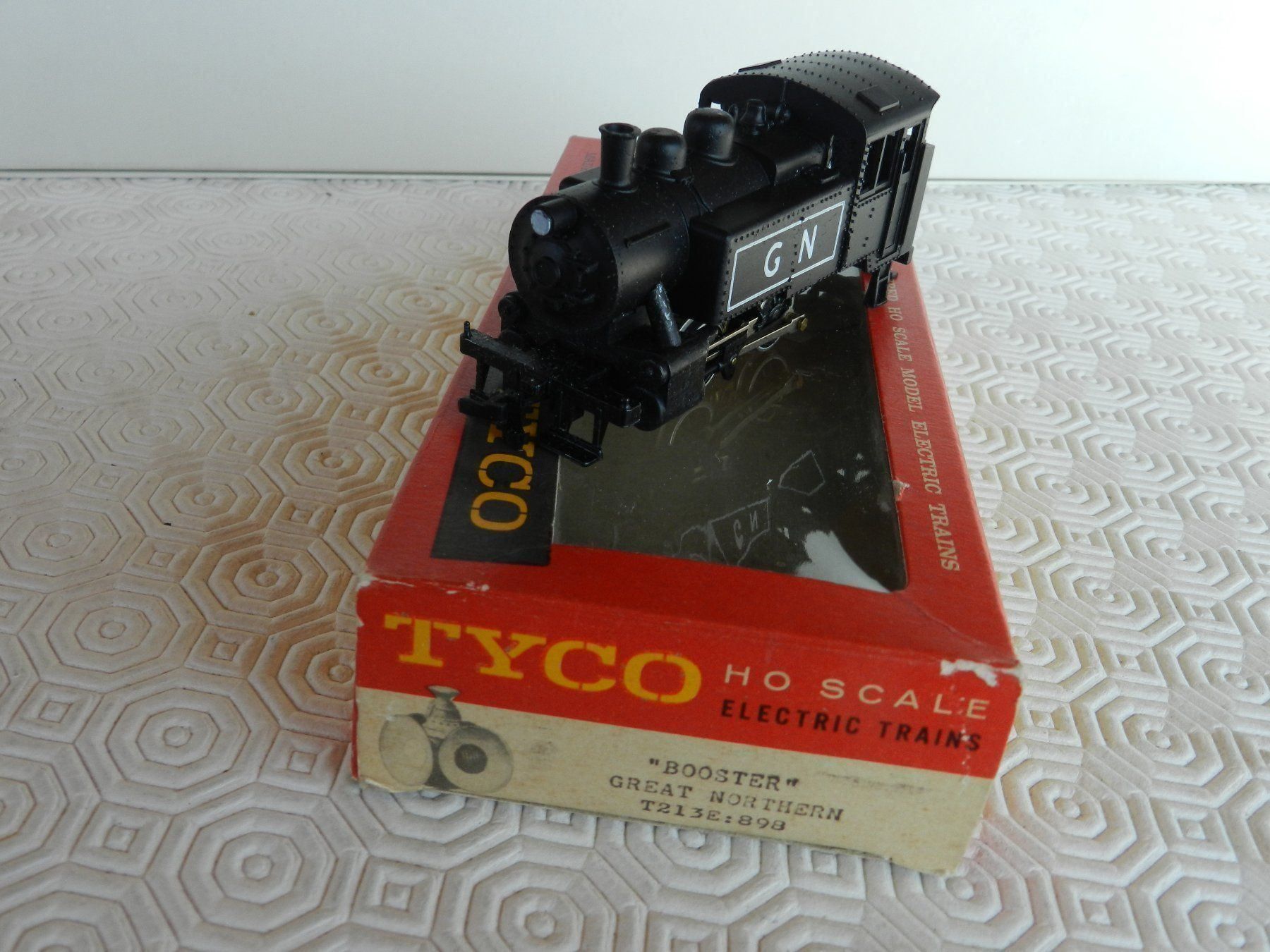 Tyco Modellini di ferrovie: H0 DC TYCO Tenderdampflok Booster GN – Usato da Arzier-Le Muids venduto da elocin83 1