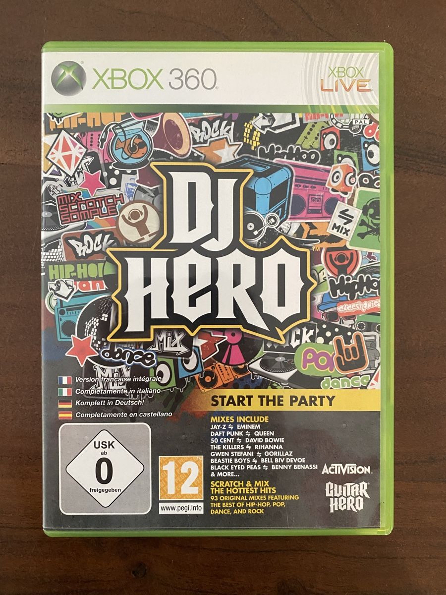 Microsoft Giochi: DJ Hero für Xbox 360 – Usato da Thunstetten venduto da Virus_33