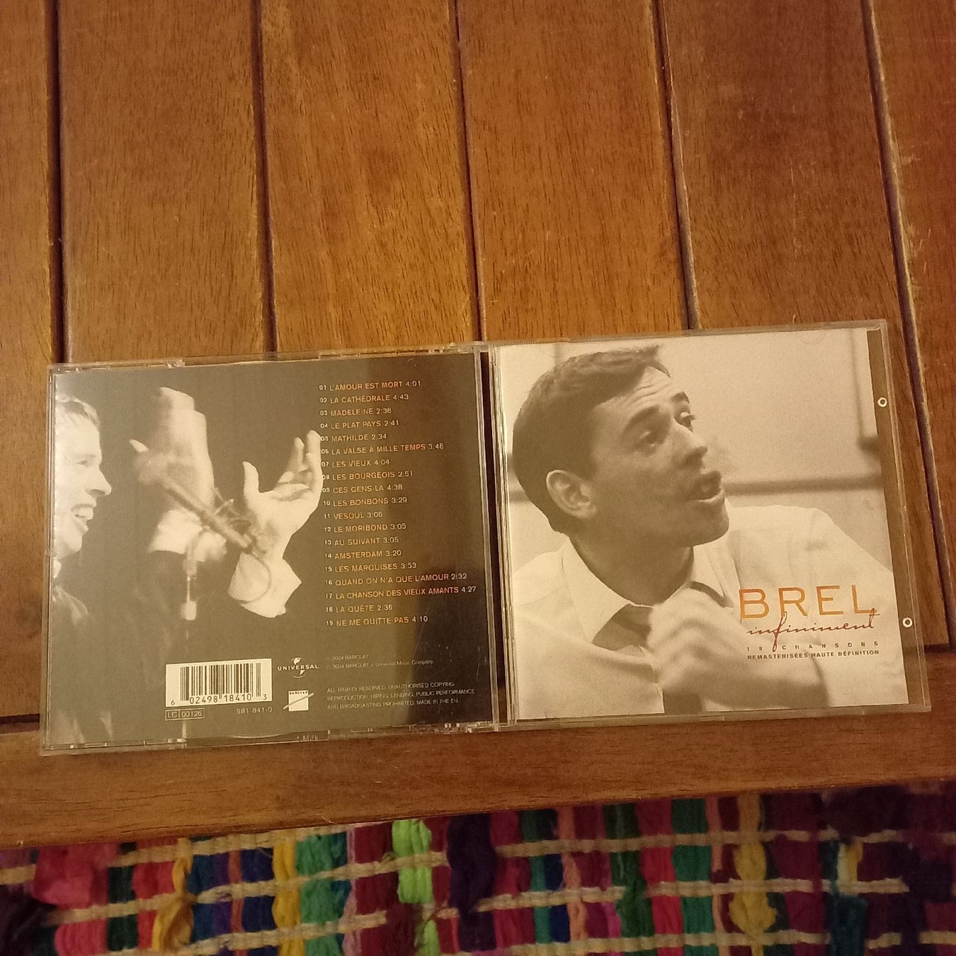 CD: brel - infiniment  – Usato da St-Cergue venduto da VeganWarrior