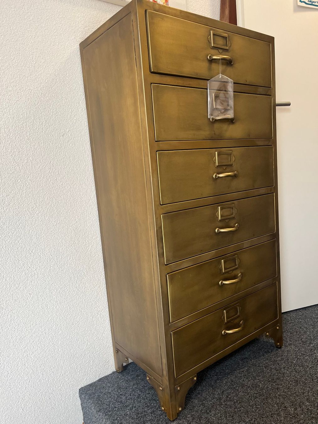 Kommoden: Kommode GOLDIE metall, 6 Schubladen – Neu (gemäss Beschreibung) aus Kloten von bilgeri01 2