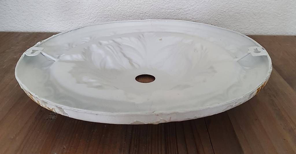 Loberon Tutte le decorazioni: Deckenrosette Wandrosette weiss Shabby Chic Landhaus weiss – Nuovo (secondo la descrizione) da Marbach SG venduto da ShabbyChicBrocante 3