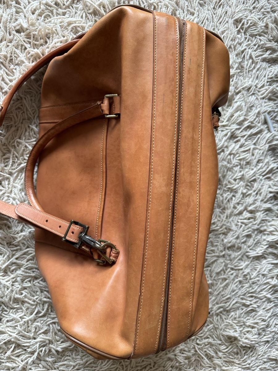 The Bridge Borse: Hartmann Leder Duffle, Bowling Bag, weekender, Duffel – Usato da St. Gallen venduto da Lapinasse 4