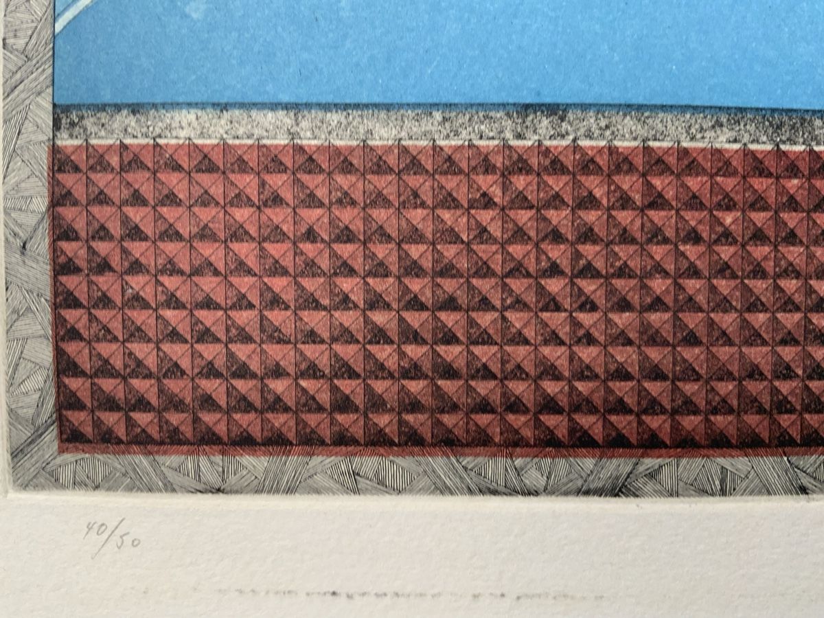 Grafiken & Lithographien: Lithographie 1982 – Gebraucht aus Olten von nachTagetes 3