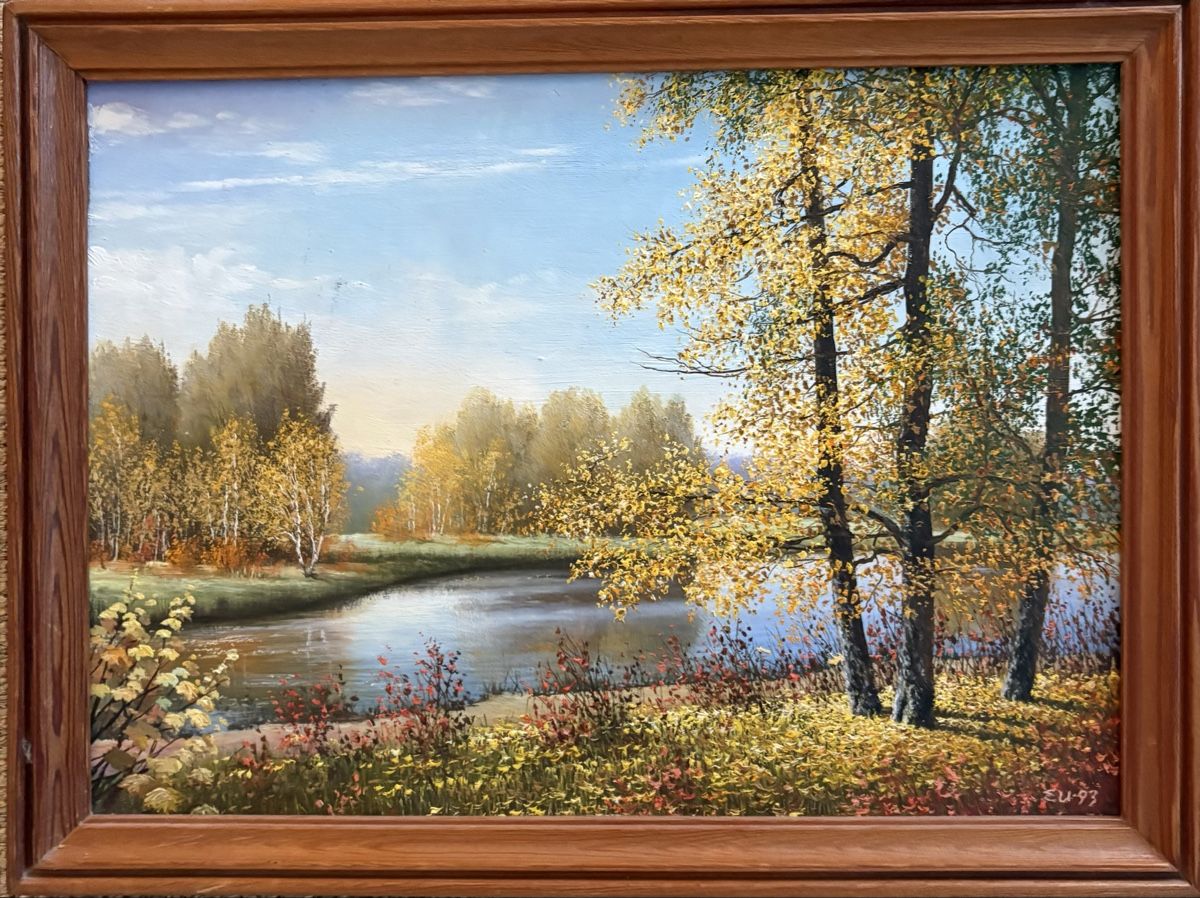 Foto & Immagini: Gemälde Herbstlandschaft "EU 93", Original mit Rahmen – Usato da Rothenburg venduto da meg_ln8t