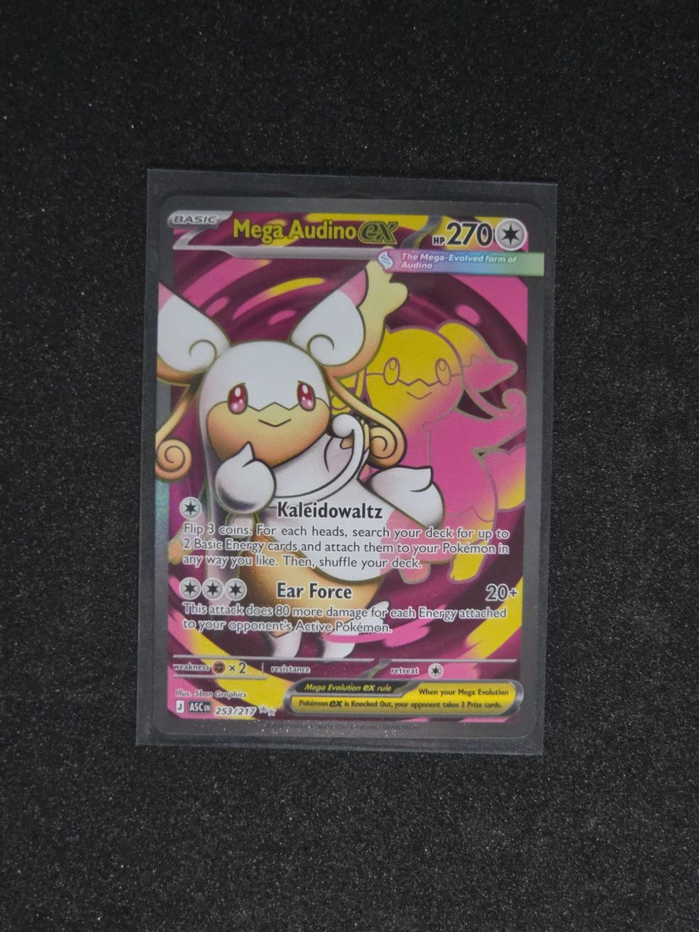 Pokémon Carte collezionabili: Mega Audino ex - ASC-253 – Nuovo (secondo la descrizione) da St. Gallen venduto da CardZelo