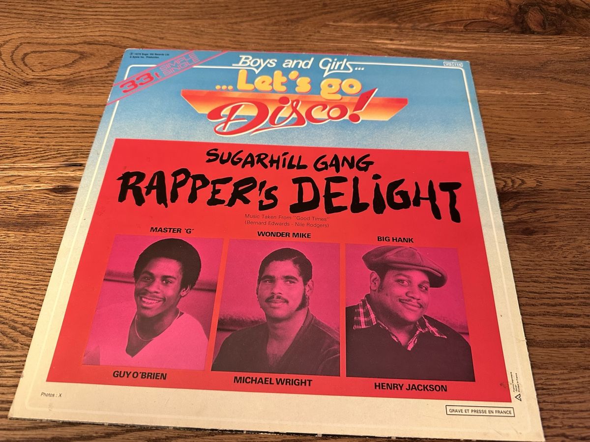Dischi in vinile: Sugarhill gang - rapper‘s delight – Usato da Liestal venduto da Tschopp77 1