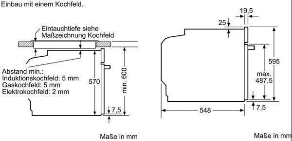 Appareils de cuisine: Siemens HB578ABS0 Einbaubackofen – Neuf avec emballage d'origine à Bottighofen par zaap 4