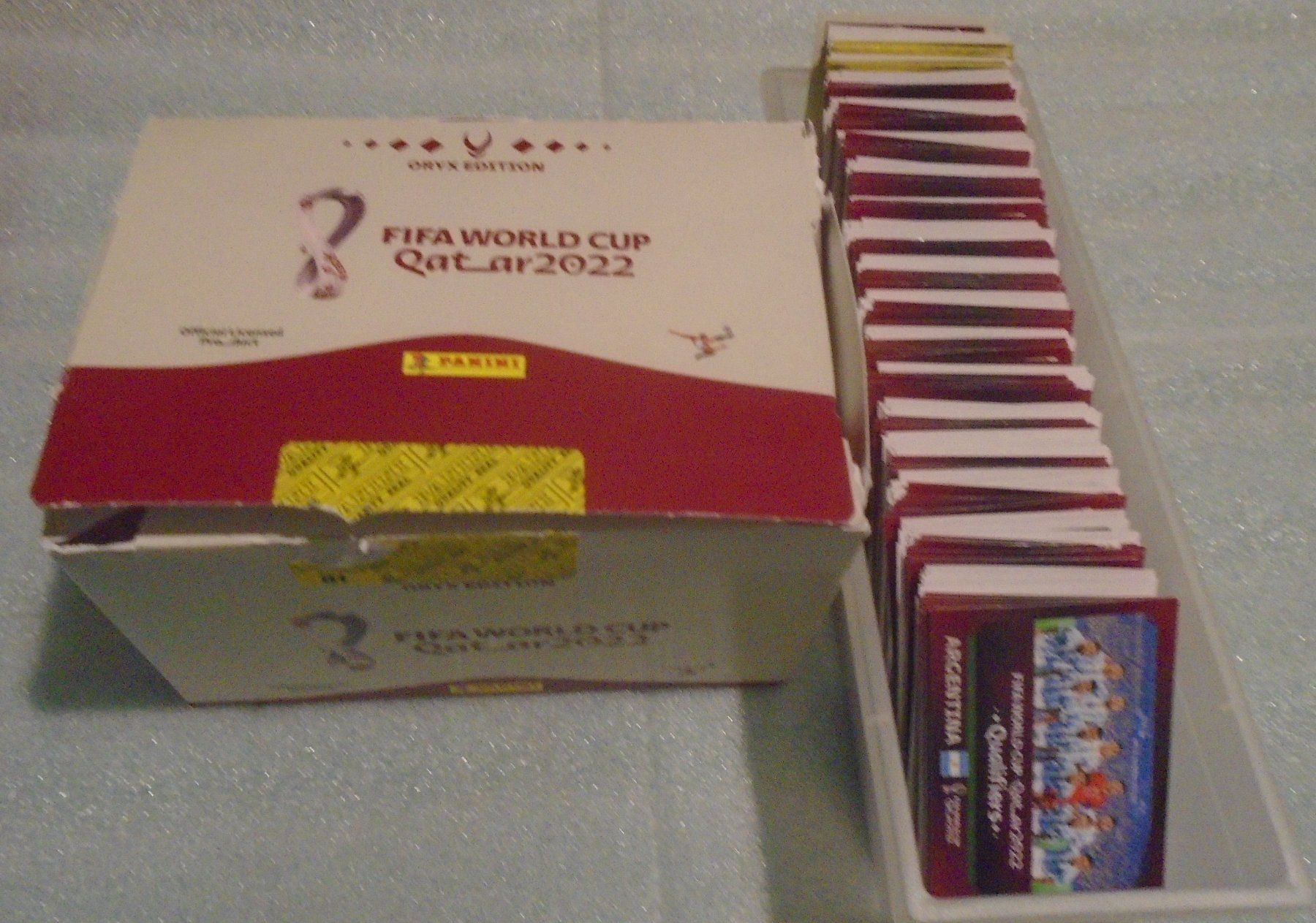 Panini Carte collezionabili: WM 2022 Panini 1.Bild Fr. 0.60 LESEN – Usato da Winterthur venduto da Beli2000