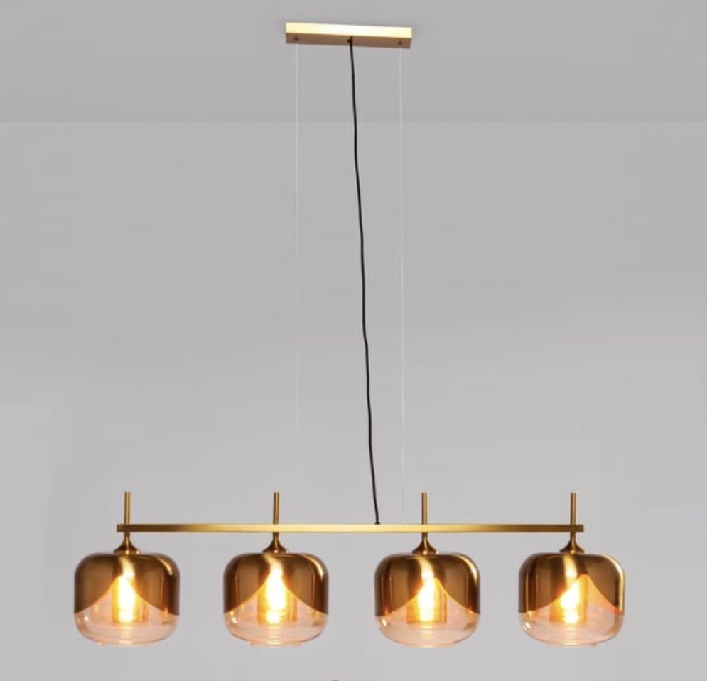 Kare Lampade: Suspension dorée Goblet Quattro Ø25cm – Usato da Erlach venduto da roubate