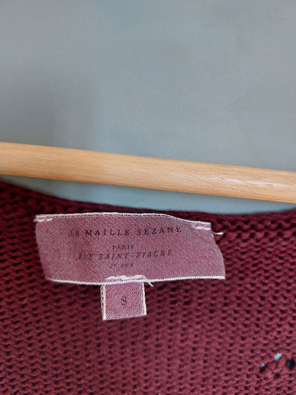 Sezane Top: Top en maille Sézane – Usato da Corserey venduto da Matahari91 3