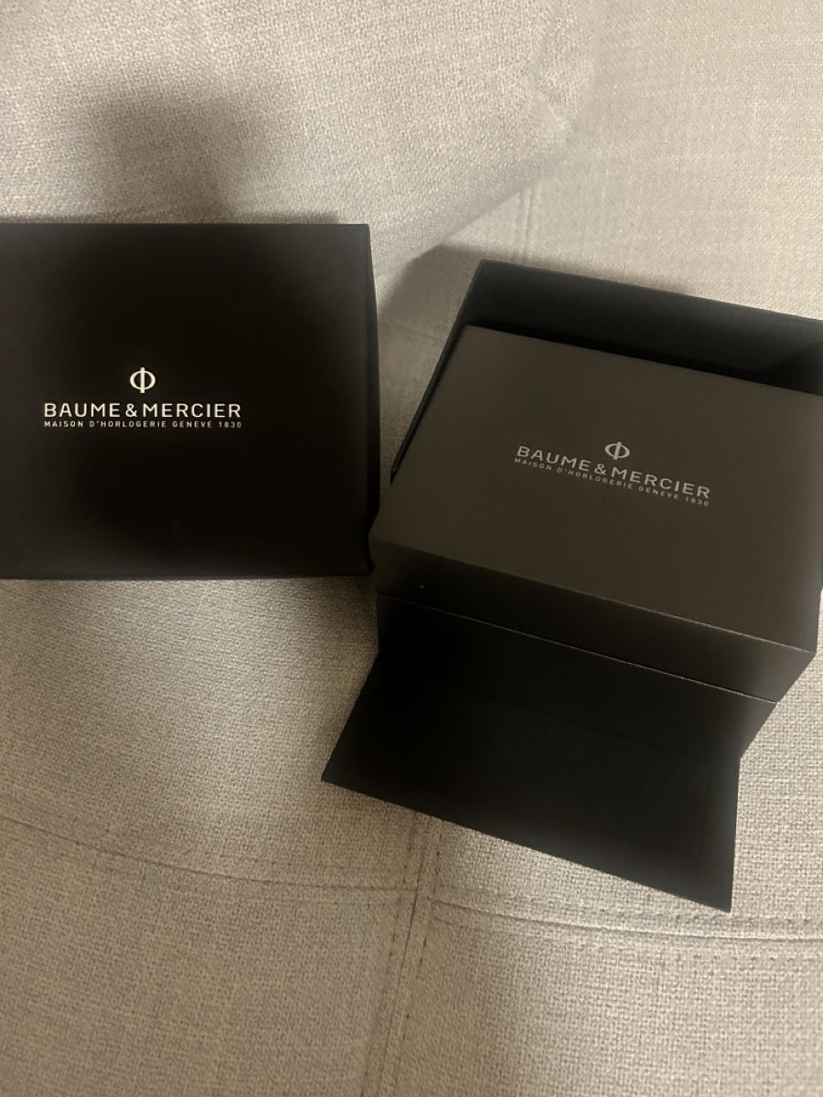 Uhrenboxen: Baume & Mercier Box leer Neu – Neu und originalverpackt aus Steffisburg von Michaels011 1