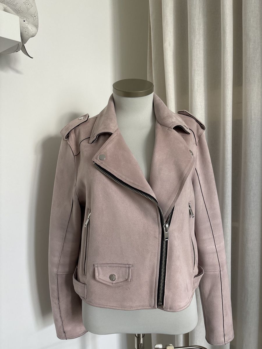 Giacche: Kunst-Wildlederjacke Gr. 44 Rosé Übergangsjacke – Nuovo e nell'imballaggio originale da Bäretswil venduto da Viechel