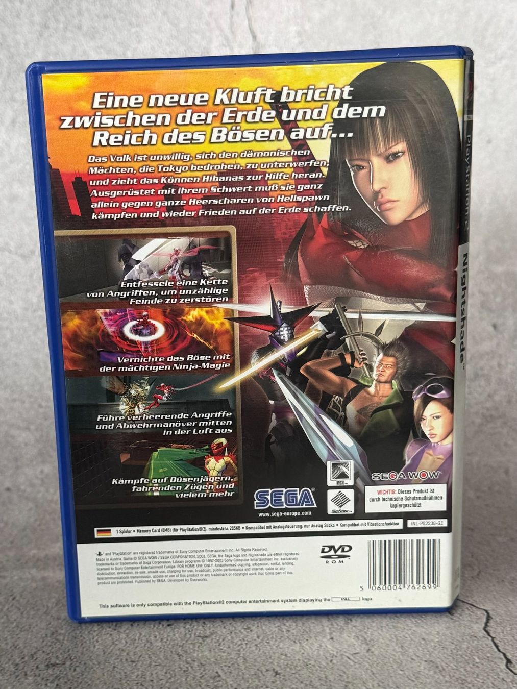 Giochi: Nightshade [PS2] – Usato da Niederwil SO venduto da BlueSonic 2
