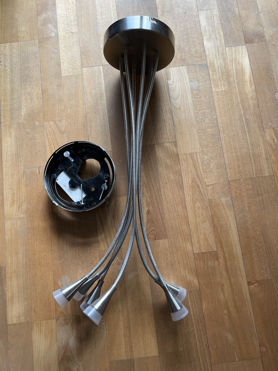 Ikea Lampadari & plafoniere: Deckenlampe Chrom Edelstahl IKEA 6-flammig – Usato da Münsingen venduto da est_s6vf 2