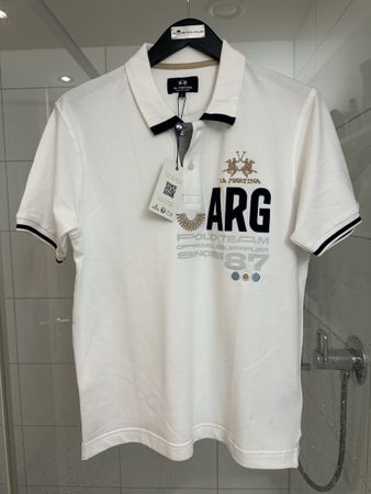 Polo La Martina weiss Grösse L neu mit Etikett