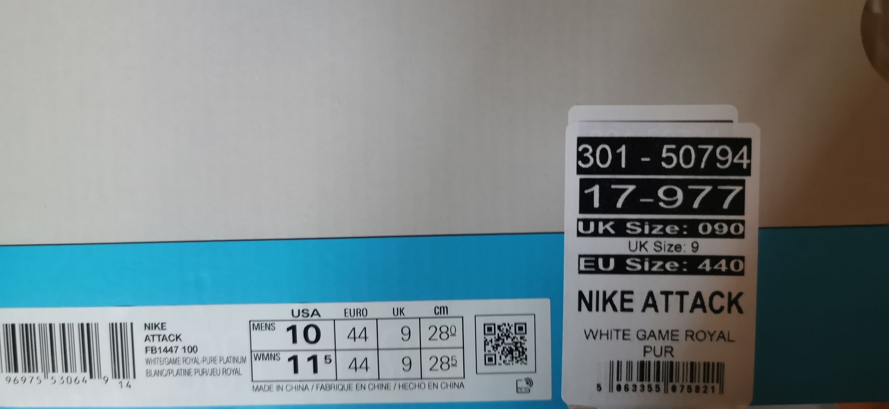 Nike Scarpe da uomo: Shoes McAttack 44 – Nuovo e nell'imballaggio originale da Genève venduto da vins50