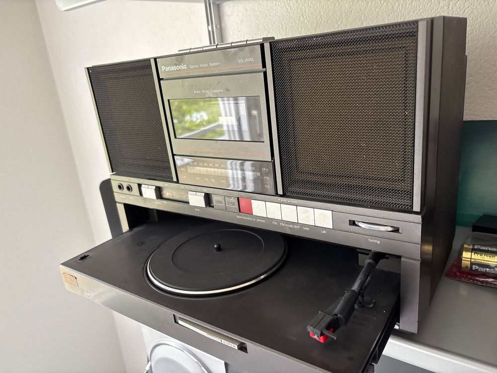 Panasonic SG-J550L Stereoanlage: Retro-Sounderlebnis (D'occasion