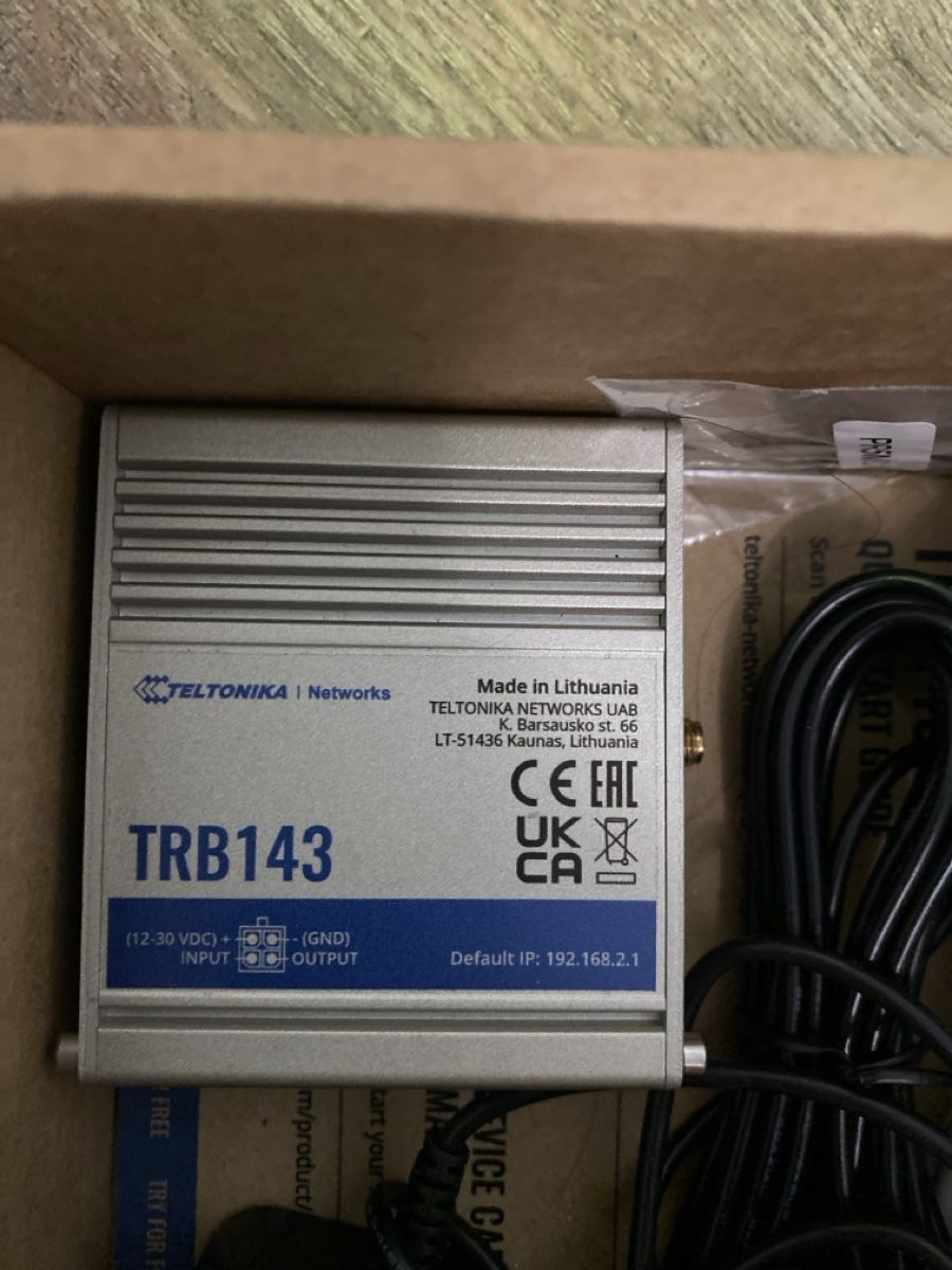 Teltonika Modem & Router: Teltonika trb143 M-Bus – Usato da Brugg AG venduto da nr1