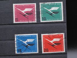 BRD 1955 Lufthansa Flugdienstbeginn gest