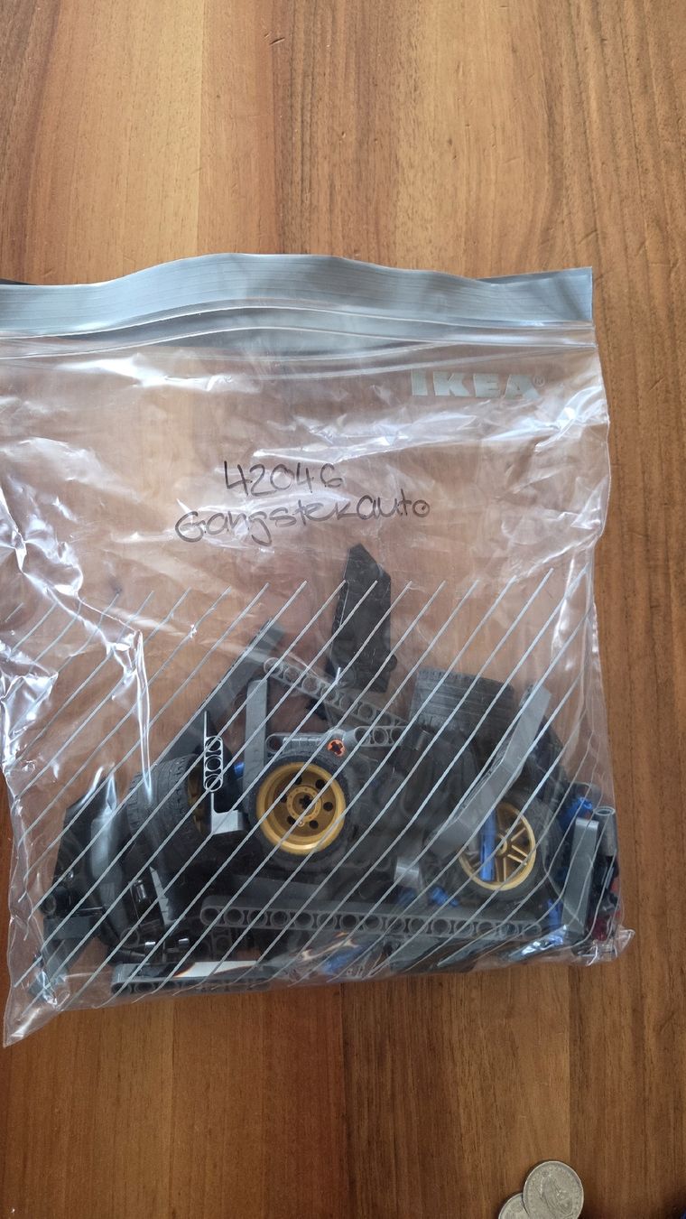 Technics Kit di costruzioni: Lego Technic 42046 Gangster Auto - Vollstaendig – Usato da Safnern venduto da giselleb86 1