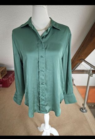 Grüne H&M Bluse in Grösse XS