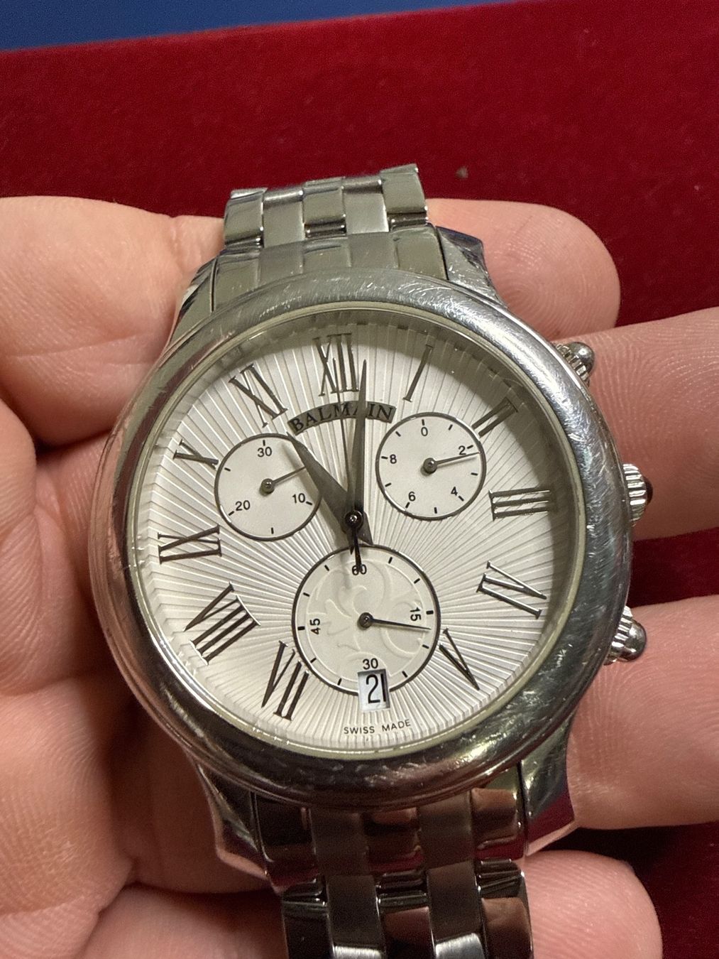 Balmain Orologi: Balmain Chronograph 43 mm – Usato da Pfeffingen venduto da Allhandelklgwatches