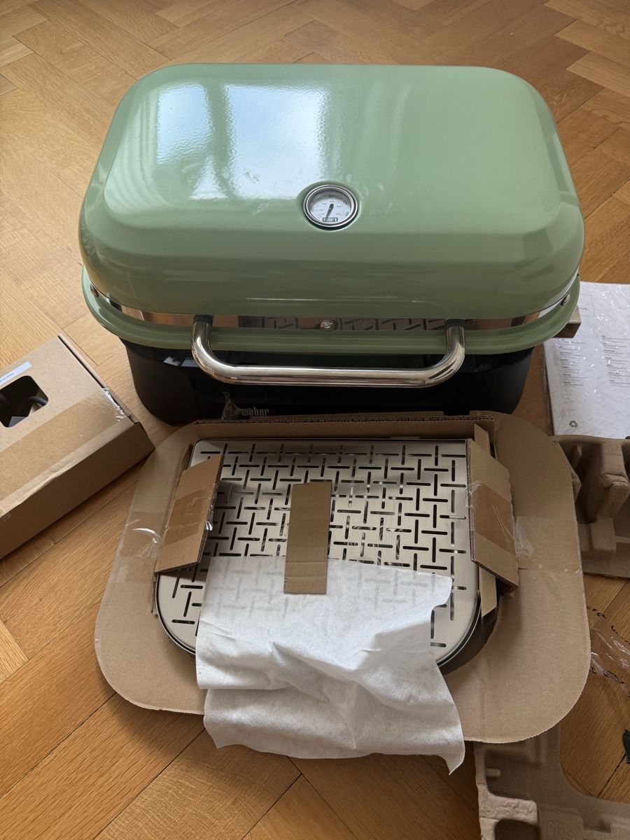 Grills: Weber Lumin Elektrogrill hellgrün neuwertig – Neu (gemäss Beschreibung) aus Winterthur von TropyBanana 3