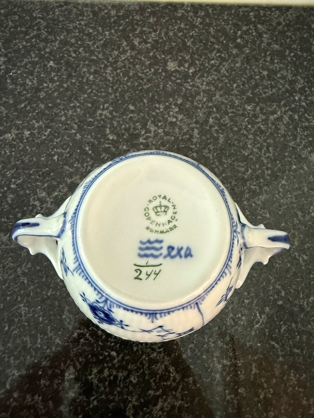 Royal Copenhagen Zuccheriere: Royal Coppenhagen Zuckerdose ohne Deckel – Usato da Schaan venduto da ali_km9b 2