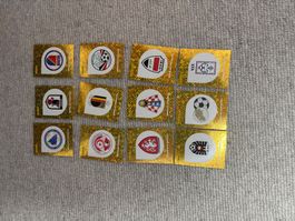Panini WM 2026 Sticker glänzend 12 Stück
