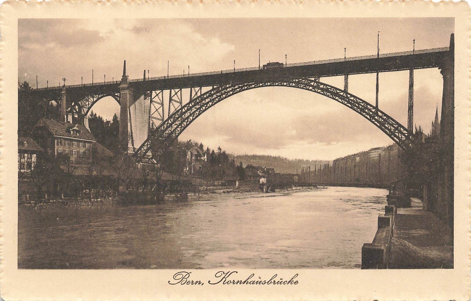Cartoline postali: Bern (BE) Kornhausbrücke – Usato da Biasca venduto da Blenio71