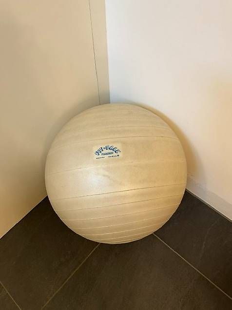 Palloni: Gymnastikball 75 cm Durchmesser weiss  – Usato da Aarau venduto da vio_lrn7