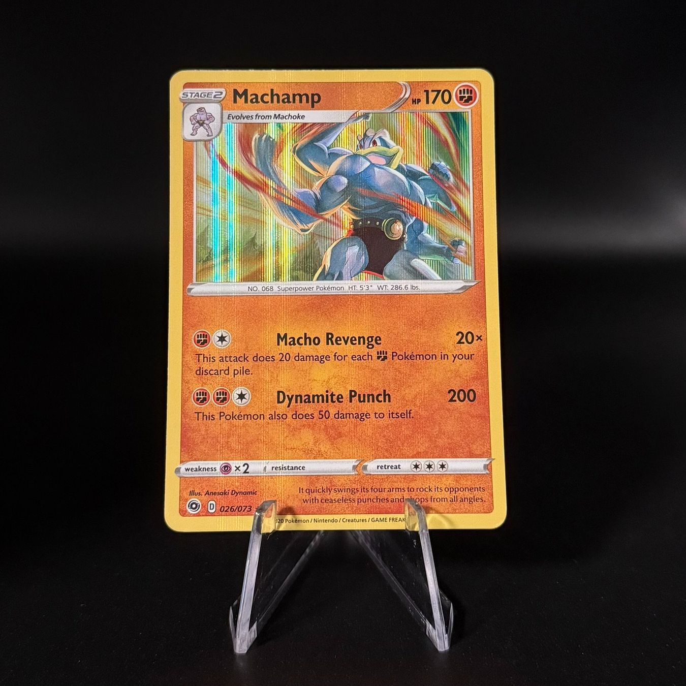 Pokémon Carte collezionabili: Machamp #26 [Holo] Pokemon Champion's Path – Usato da Feuerthalen venduto da Plazatoys