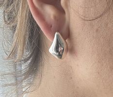 Elegante Ohrstecker echt Silber