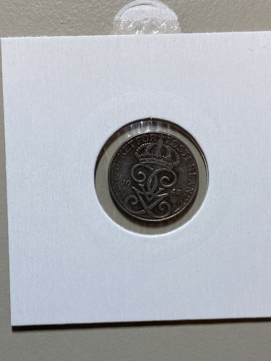 Tutti le monete: Suède - 1 Öre - 1943  – Usato da Payerne venduto da Mike1682 1