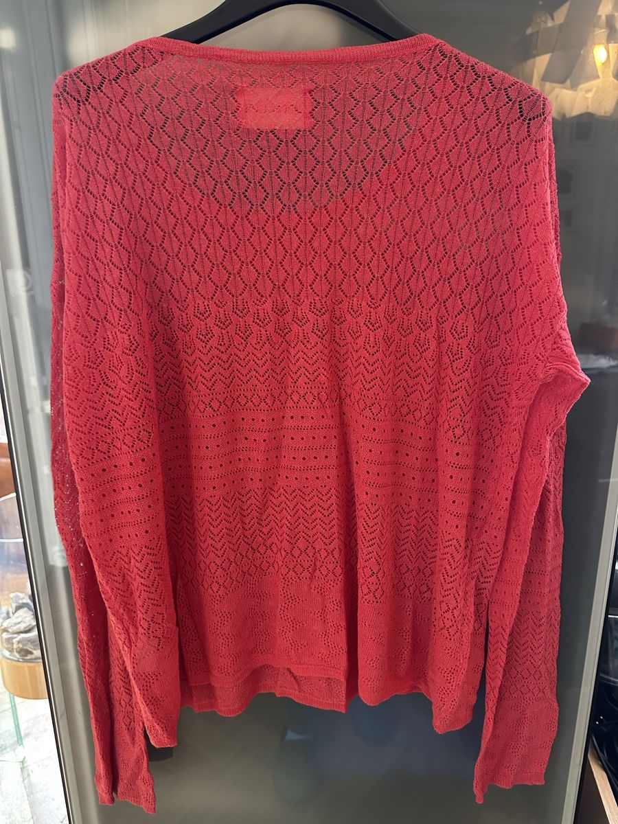 Maglioni & Felpe: Pull d’été, coton rouge  Zadig&Voltaire taille M. – Usato da Genève venduto da Tom6 1