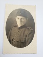 Historisches Foto Soldat Uniform Militär R3