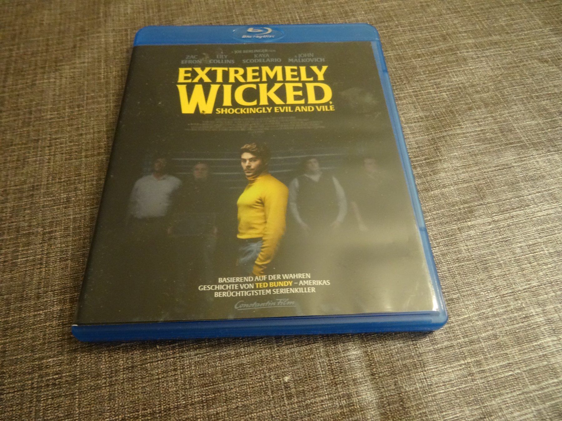 Alle DVDs: Blu-ray Film Extremely Wicked Shckingly Evil Vile – Gebraucht aus Olten von Disc-Verkauf
