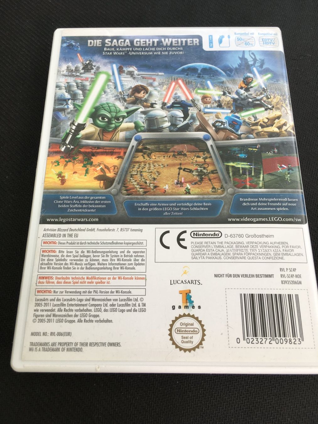 Nintendo Giochi: Lego Star Wars III - Nintendo Wii – Usato da St.Gallen venduto da Punktchen01 1