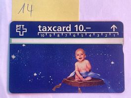 Taxcard 10 CHF, PTT
