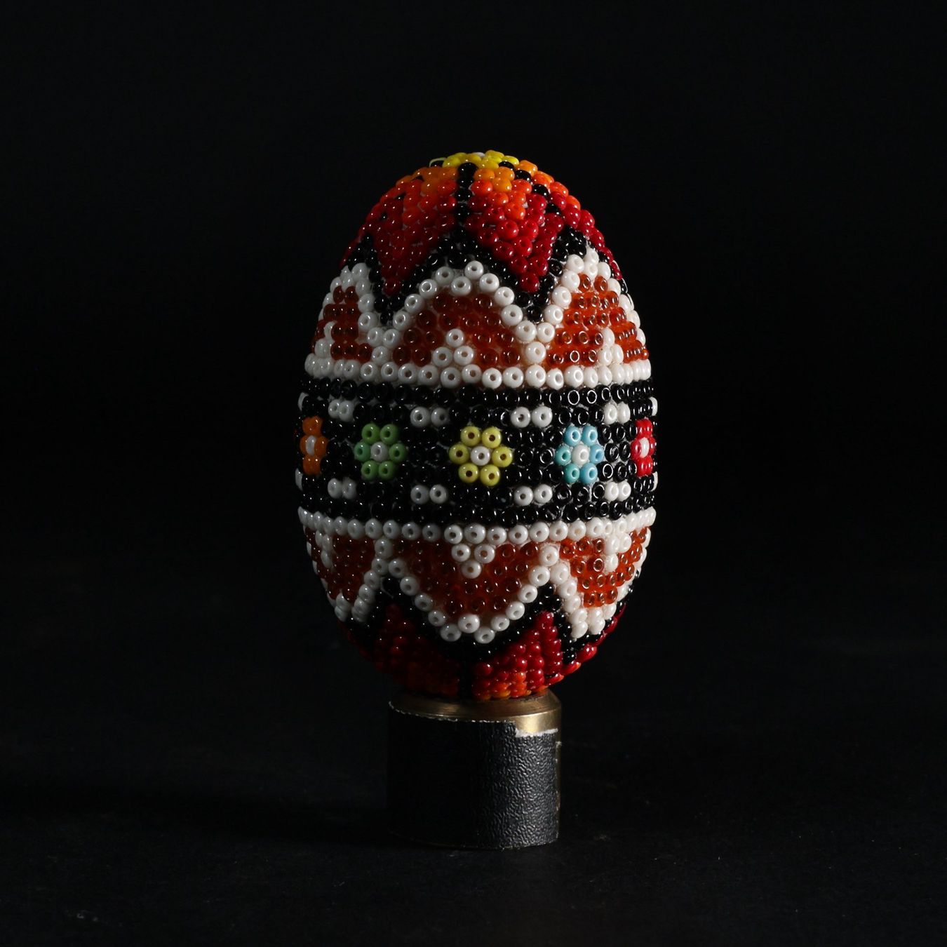 Alle Dekorationen: lot de 2 oeufs perlés - Pâques - artisanat roumain – Neu (gemäss Beschreibung) aus Biel/Bienne von grandsultan 4