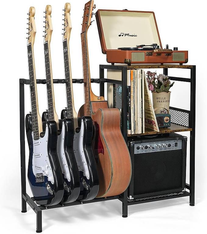 Supporti per strumenti musicali & leggii: Multifunktional Gitarrenständer Ikkle – Nuovo (secondo la descrizione) da Zürich venduto da die_hm7l