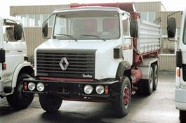 Renault Foto Kipper Lastwagen Turbo