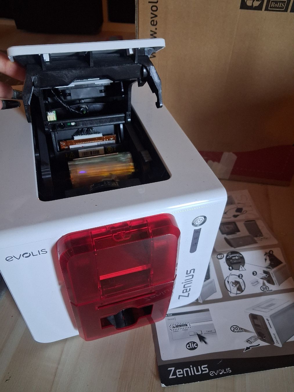Stampanti: evolis zenius 800 pro – Nuovo (secondo la descrizione) da Chésopelloz venduto da san_75sx