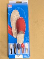 Bastelset Prym Espadrilles SOHLEN, Gr. 36 NEU
