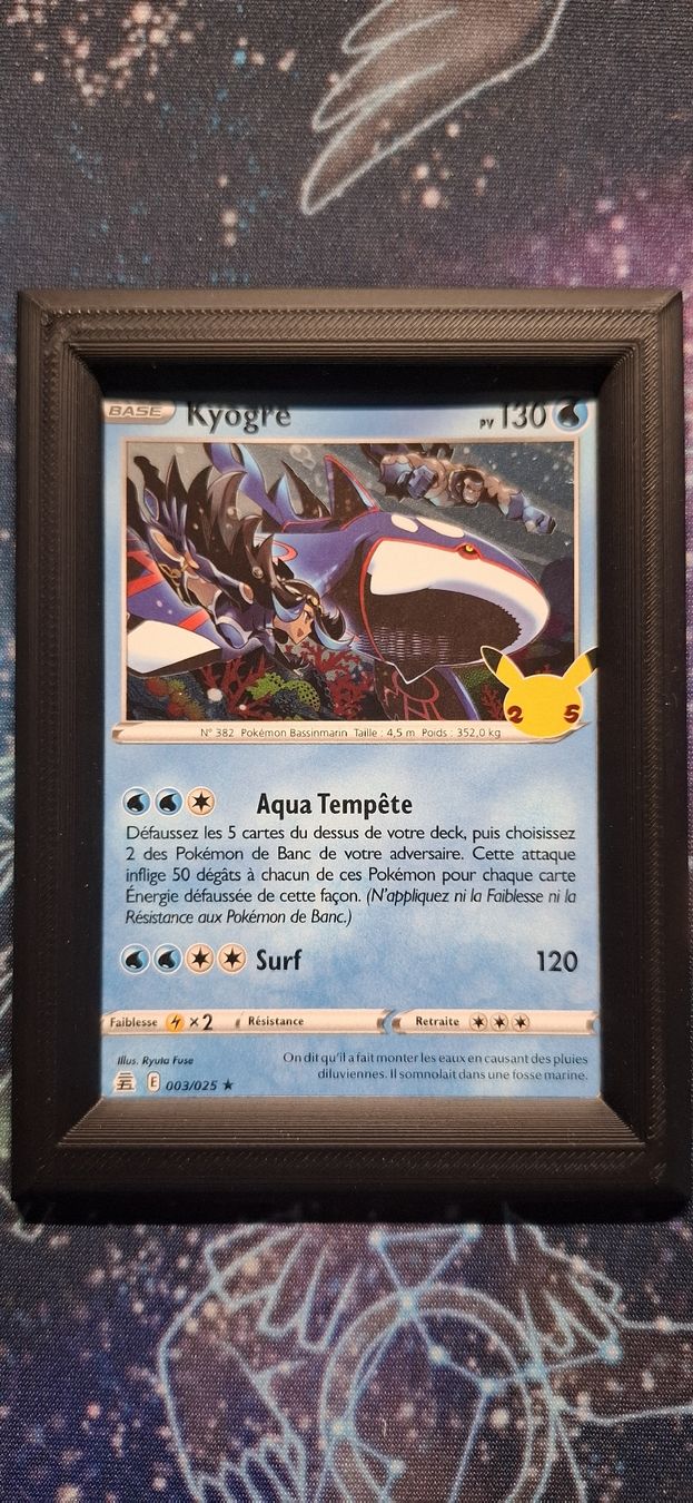 Pokémon Cartes à collectionner: Kyogre Célébration 25th Stamp - 003/025 FR – D'occasion à Petit-Lancy par Kara_TCG