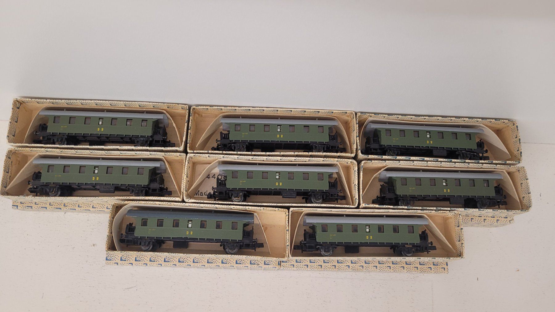 Piko Trains électriques: Spur N 8 teiliges Donnerbüchsenwagenset – D'occasion à Büsserach par ModellbahnDepot 1