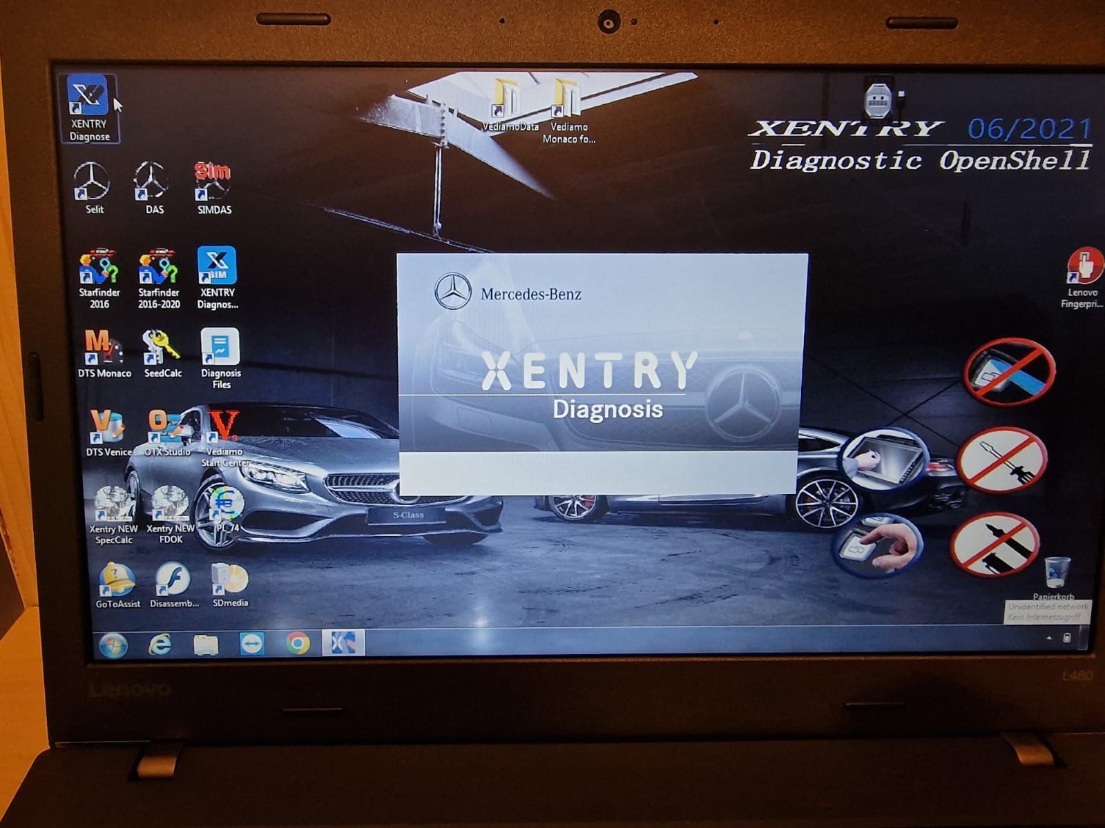 Tutti gli attrezzi: MB Star XENTRY Diagnose Computer Mercedes Benz Diagnostic – Usato da Chur venduto da _xtronix_ 1