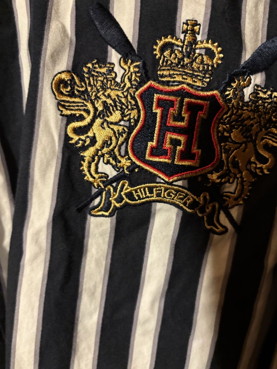 Tommy Hilfiger Camicie: Hilfiger Hemd Gr. L gestreift – Usato da Kaltbrunn venduto da Modern 2